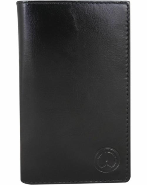 TnW Black Artificial Leather Card Holder - Regular