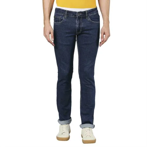Buy COLORPLUS Blue Tapered Men Jeans Online at Best Prices in India