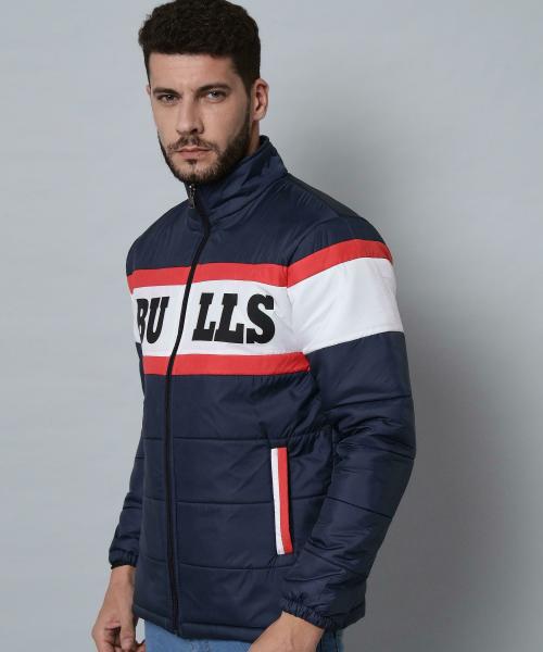 Christy World Men Navy Jacket