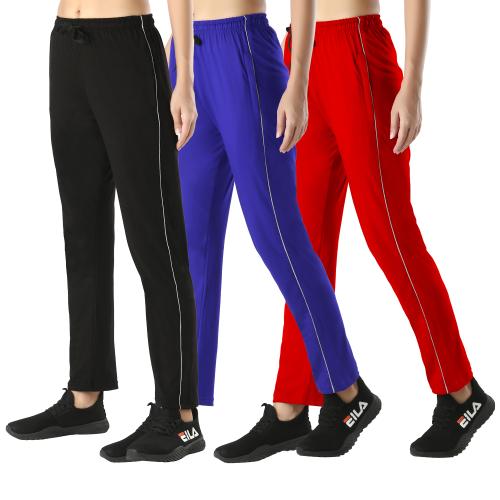 Diaz Women Plain Pure Cotton Lower Women Solid Cotton Track Pant
