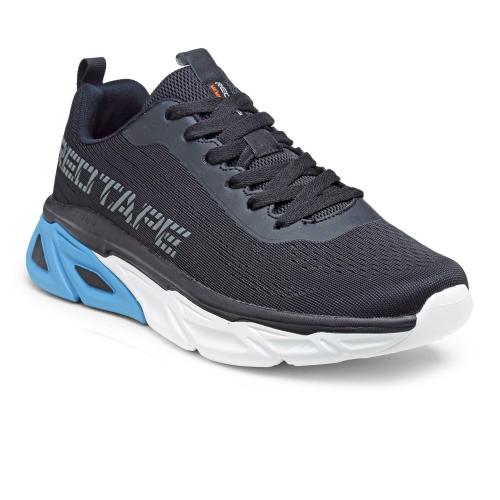RedTape Men Black Walking Shoes