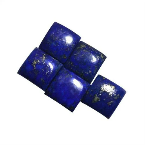 55Carat Natural Lapis Lazuli at Wholesale Rate 3.25 Ratti 2.95 Carat Square Shape lajward Loose Gemstone Astrology Purpose 1 Pc