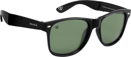 Buy Walrus Uv Protection Wayfarer Full-Frame Green Sunglasses For Men ...