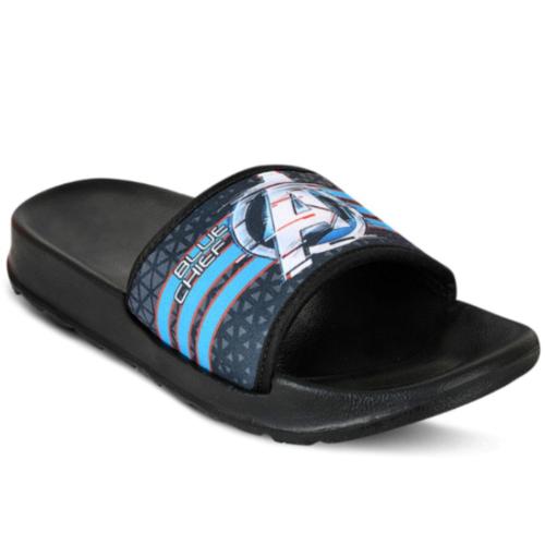 Blue Chief Comfortable Cushion Flip-Flop Men's and Boy's Home Slides for Daily Use-Blue