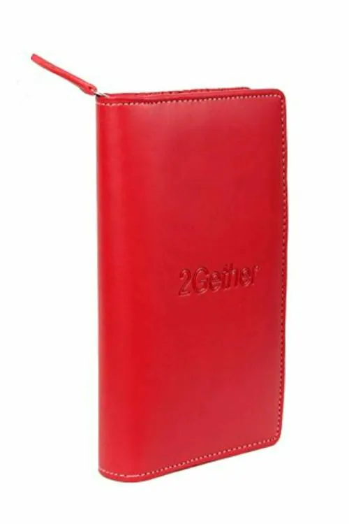 Sukeshcraft Maroon Pu vascose Together Passport Holder for 4 Passport - 3 Shopping Card, 3 Credit Card, 2 Currency Pocket, Mehroon