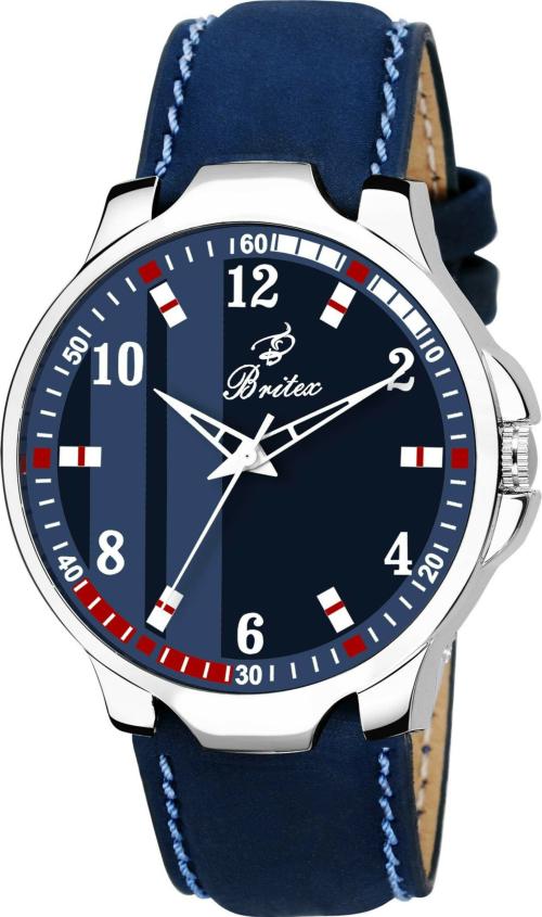 BRITEX Analog Blue Dial Blue Strap Watch For Boys (BT8013)