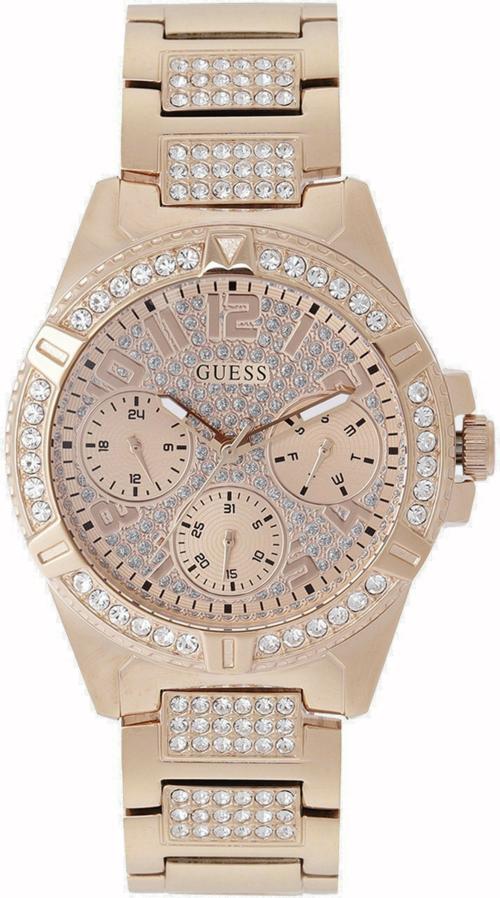 Guess Analog Gold Watch For Women (W1156L3)