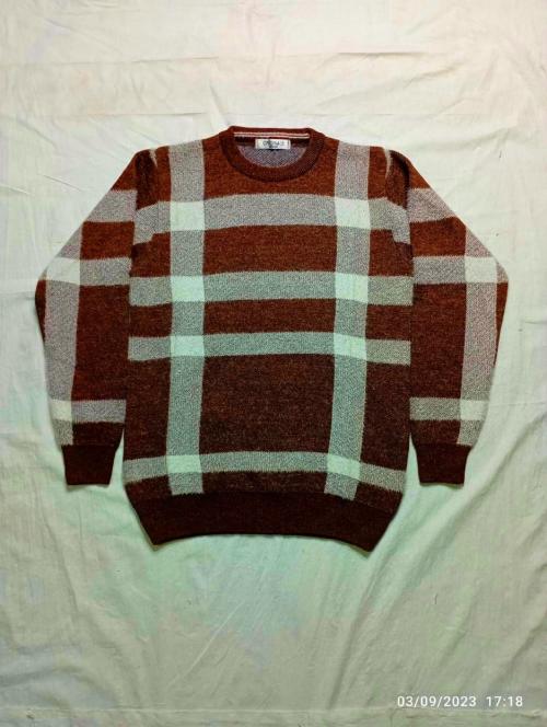 CLAPTON FULL SLEEVE CREW SWEATER ( COLOR - RED)