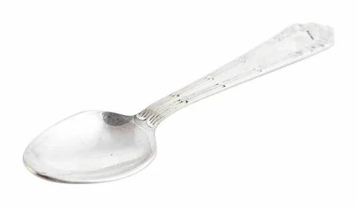 ELOISH Pure Sterling Silver Spoon. 92.5% Pure Silver Spoon for Baby, Kids. Silver Spoon for Gifting.