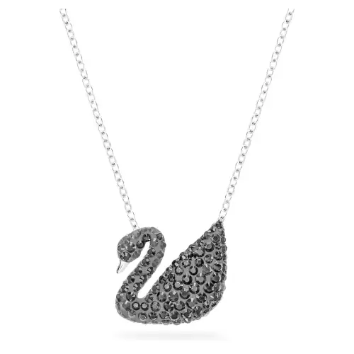 Sterling Silver Black Swan Necklaces