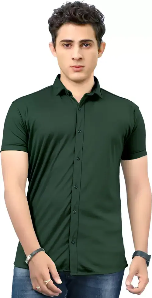 Kalix International lycra stretchable shirts for men|Half Sleeve