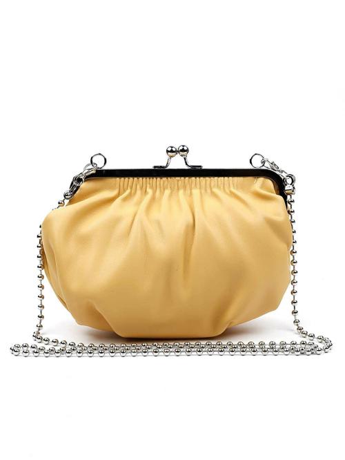 Odette Yellow Women Sling Bag