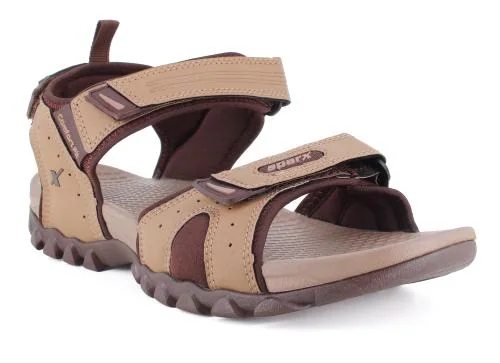 Sparx Men SS-563 Camel Brown Floater Sandals