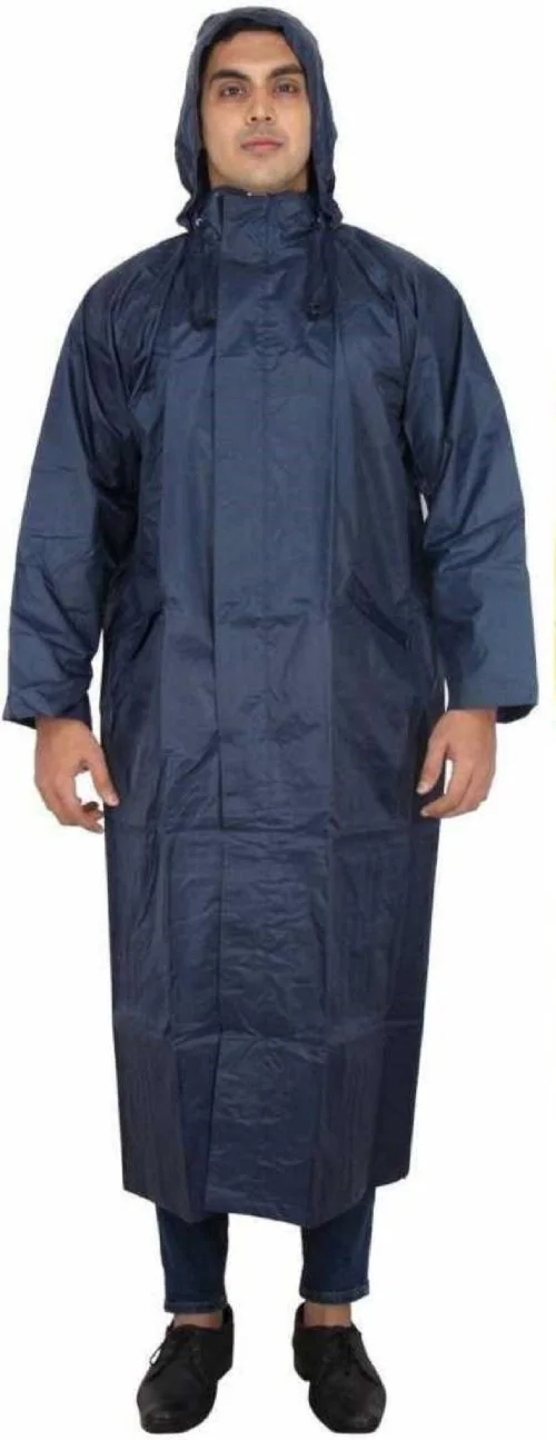 N G Products Men's & Women's Solid Rain Coat/Overcoat with Hoods and Side Pocket 100% Waterproof raincoat for Men/Women