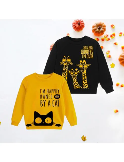 WAMMY69 Y.BK CAT-BK. GIRAFFE-2P 0-3 M