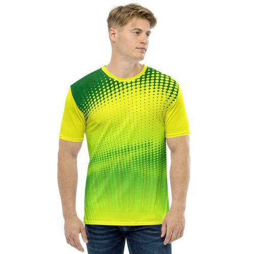 JJ TEES Sports Jersey for Men Yellow