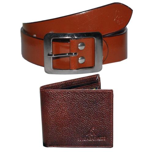 Buy Sondagar Arts CSAB1024 Belt And Wallet Combo For Men Leather