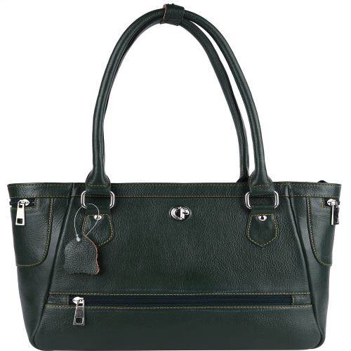 CP CLIVE PATTEN Women Green Shoulder Bag ()