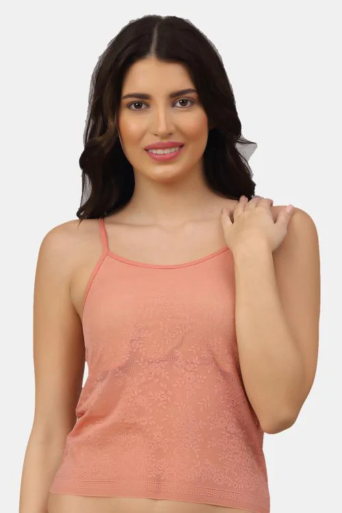 Buy Prettycat Orange Womens Lace Cami Bra Lightly Padded Bra (Pc