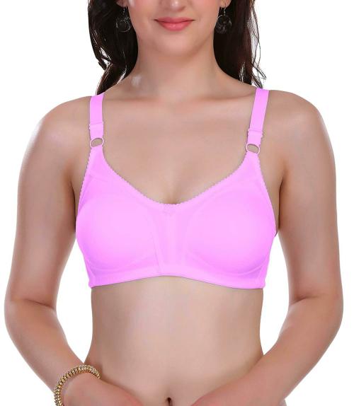 Eve's Beauty Women Pink 36D Full Coverage Bra (36D)