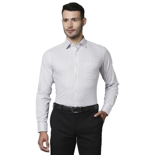 Raymond Men Light Orange Formal Shirt