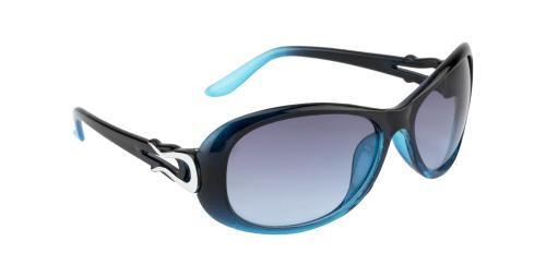 Ochila Gradient, UV Protection Bugeye Sunglasses (M) (For Women, Grey, Blue)