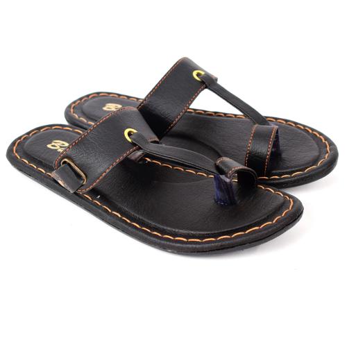 AC CREATIONS STYLISH Black Men SLIPPER