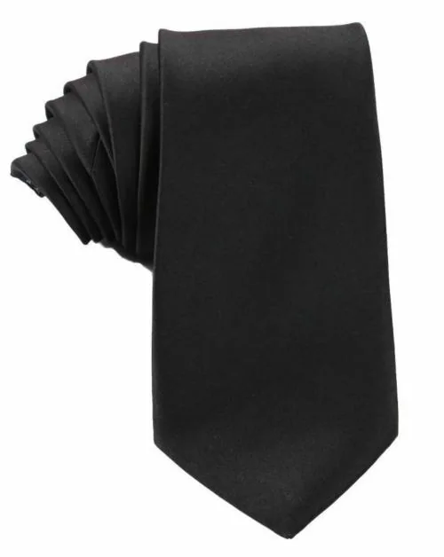 YOS TRENDZ Plain/Casual/Formal/Solid Red Necktie/Tie For Men