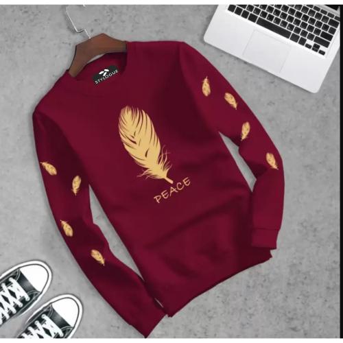 Stylogue Full Sleeves Printed T-shirt For Men