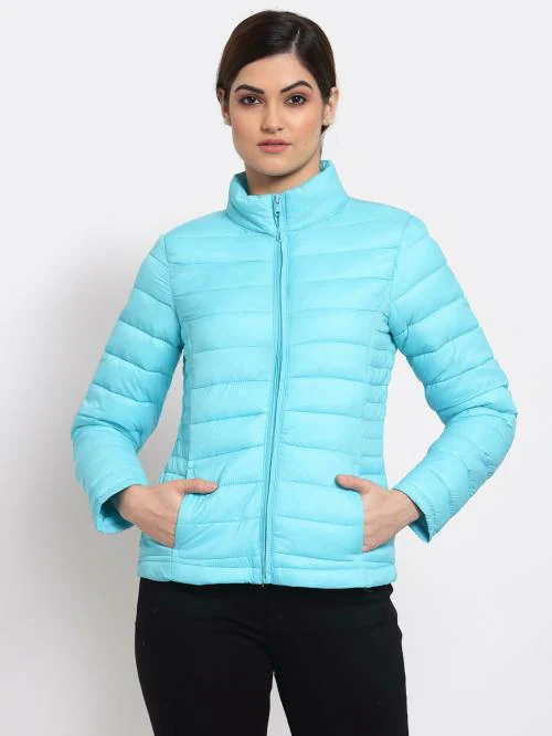 Mode By Red Tape Women Mint Green Jacket