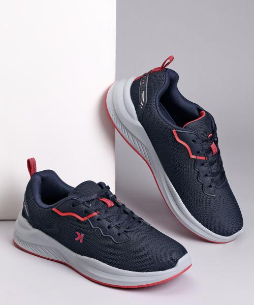 Paragon Eeken Navy Blue Lightweight Soft Cushioned Walking Shoes for Men