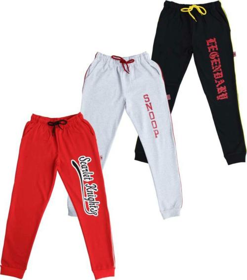 Sand Beach Track Pant For Boys (Multicolor, Pack of 3) - 7-8 Y