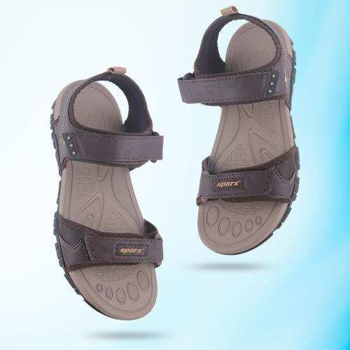 SPARX Brown Sandals for men ss-616