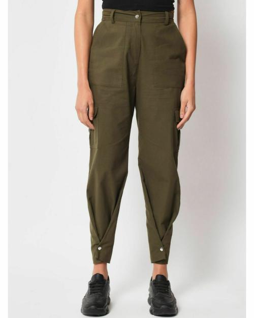 ORCHID BLUES Womens Cargo Pants