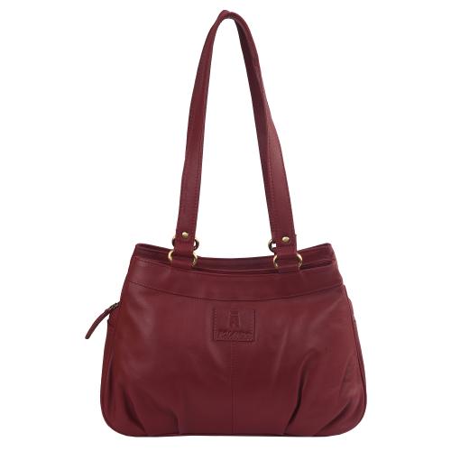 Rolando Dalia Brown Women's Leather Handbag (R005)