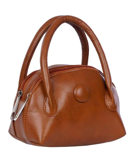 LL LEATHER LAND DESIGNER BAGS Women's Handbag (Tan)