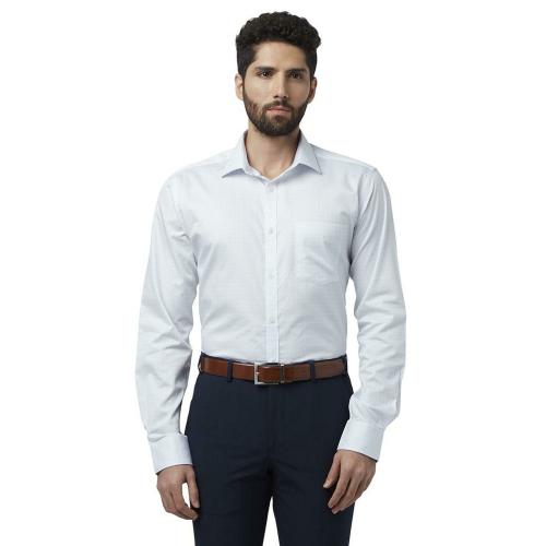 Park Avenue Men Formal Light Blue Shirt