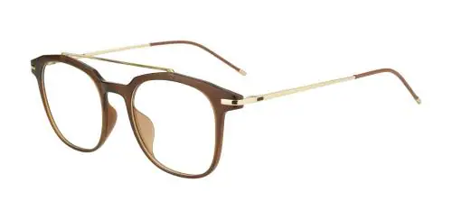 Ted Smith Aviator Transparent Sunglasses (Men)