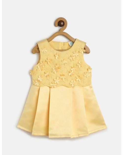 MINI KLUB Baby Girls Beige Dress
