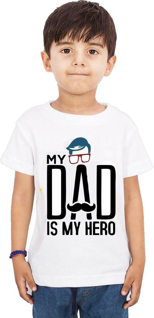 Crazyon Boys White Printed Pure Cotton T-Shirt (15 - 16 Years)