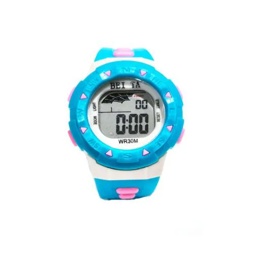 Epic Toys LWATCHBLUE Blue Plastic Digital Watch For Unisex Child
