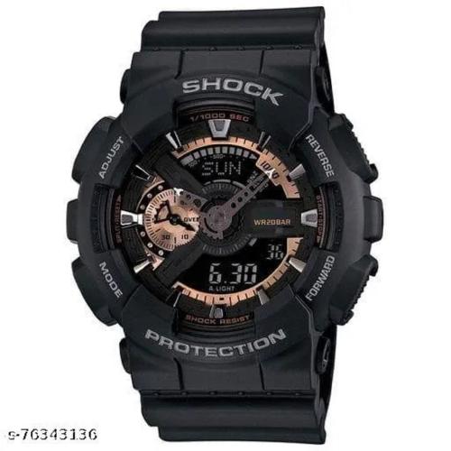 XEMIT analog-digital watch, new look with the addition of metal elements for Men's