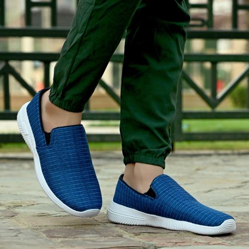 YUUKI MOON WALKER BLUE Men Walking Shoes