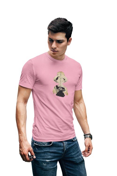 Baby Pink - XL Luffy One Piece T shirt For Men TeesTheDay
