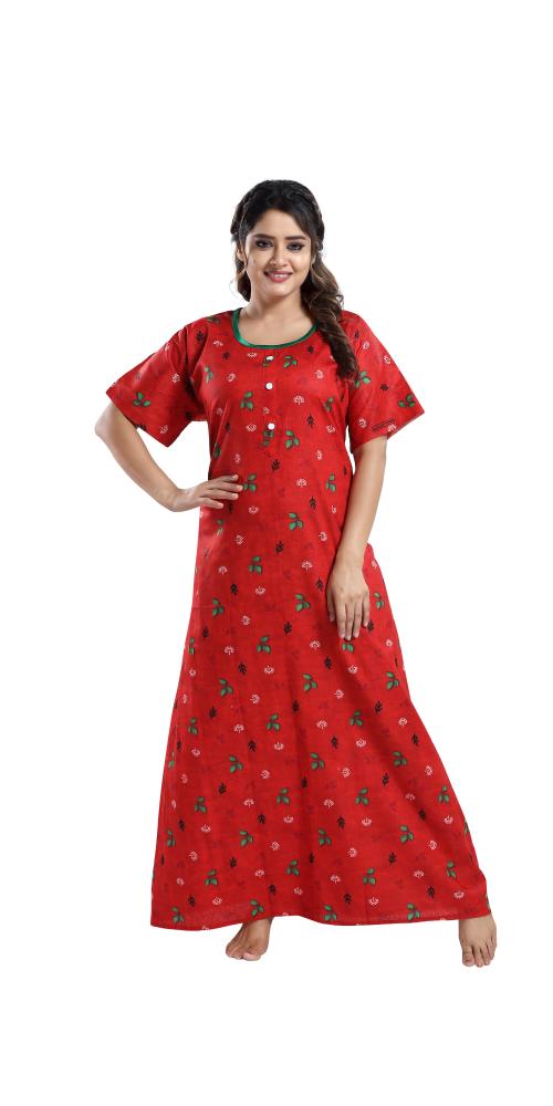 Cinco Women Cotton Nightdress Nighty JioMart