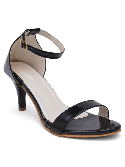 Cortica Women Black Solid Stiletto Heels