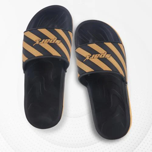 SPARX Black Slipper for Men SFG-135