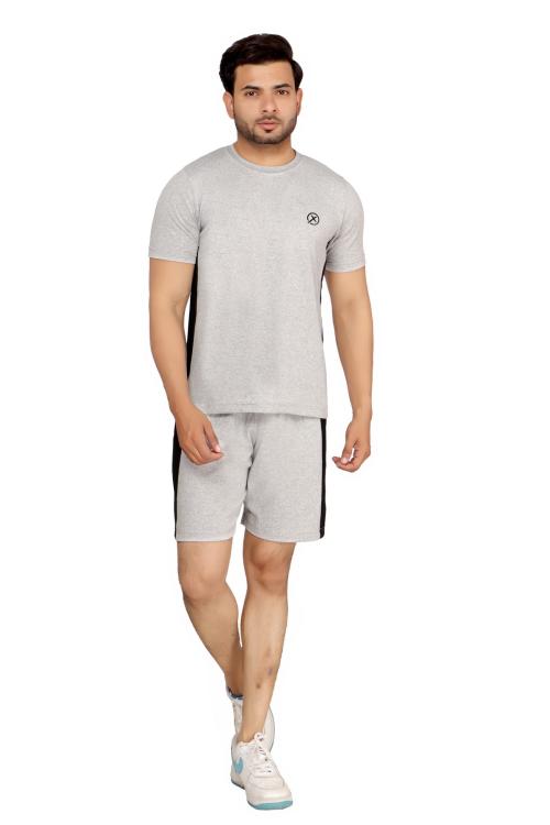 CARACAS CORD SET GREY STRIP FOR MEN