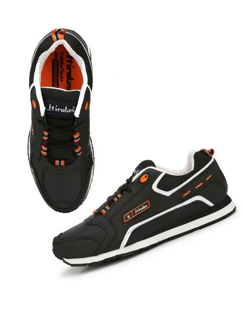 Hirolas Multi Sport Shock Absorbing Walking Running Fitness Athletic Training Gym Sneaker Shoes - Blue