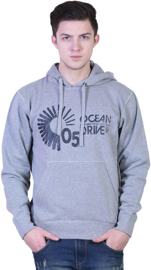 Guapo Wake Up Competition Men Grey Printed Cotton Blend, Polycotton Sweatshirt